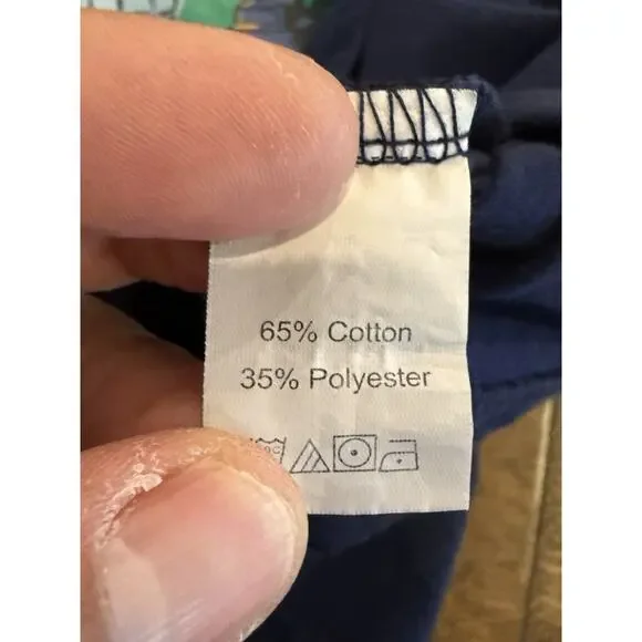 ROMWE Mens Navy Social Skills Making New Friends Graphic T-Shirt Size M MEDIUM - Picture 6 of 8